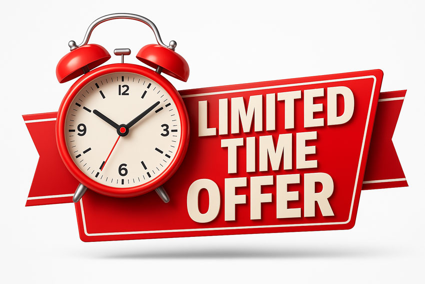 limited time offer